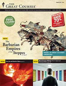The Great Courses catalog and coupon code The Great Courses catalog and coupon code
