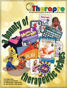 Picture of how to develop and improve fine motor skills from Therapro catalog