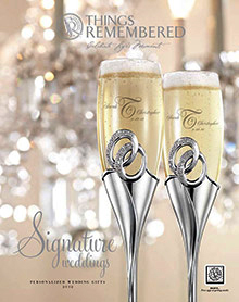 Picture of engraved gifts from Things Remembered Wedding Catalog catalog