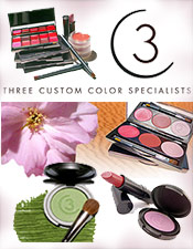 Picture of custom cosmetics from Three Custom Color catalog
