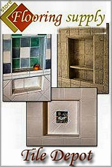 Image of ceramic kitchen floor tile from Tile Depot - Flooring Supply Shop catalog