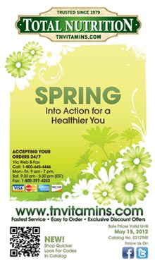 Picture of daily complete vitamin from Total Nutrition catalog