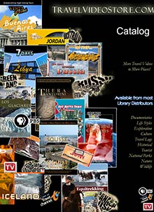 Picture of travel dvds from Travel Video catalog