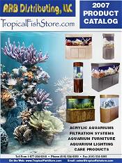 Image of custom built aquariums from Tropical Fish Store catalog