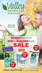 Picture of women's vitamin from Valley Naturals catalog