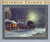 Image of cards for christmas from Victorian Trading catalog