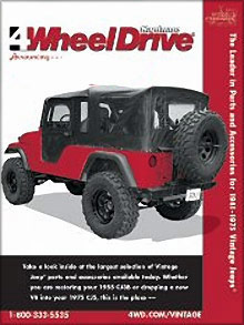 Picture of Jeep replacement parts from Vintage Jeeps � Four Wheel Drive Hardware catalog