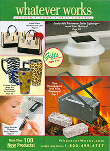 Image of backyard bird supplies from Whatever Works catalog
