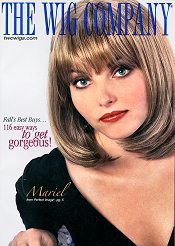 Image of wig catalogs from The Wig Company catalog