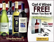 Image of California wines from Wines Across America catalog