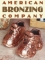 Picture of bronze baby shoes from American Bronzing catalog