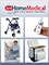 Picture of medical supplies for home from JustHomeMedical.com catalog