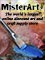 Picture of art supply store from MisterArt.com catalog