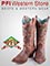 Picture of western clothing store from PFI Western Wear Store catalog