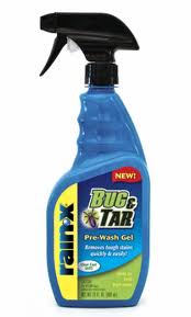 Rain X bug and Tar