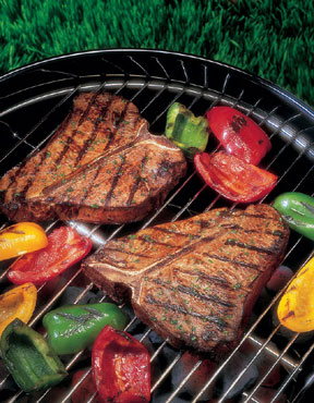 Grilling healthy food is one of the top ten ways to get in shape for spring sports