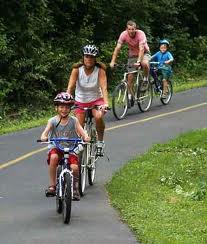 Taking your bike out is one of the top ten tips to get in shape for spring sports