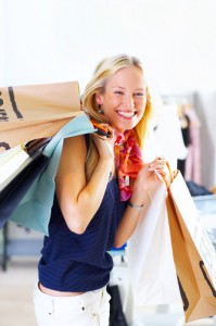 Shopping alone is one of the top ten spring break shopping tips
