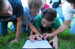 One of the top ten ways to get kids outdoors
