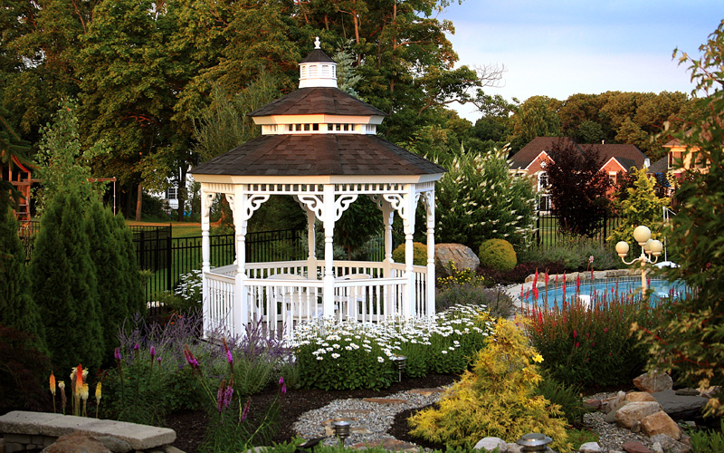 Amish country gazebo