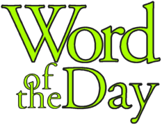 2 bulleting board word of the day