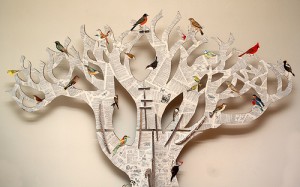 9 bulletin board name tree