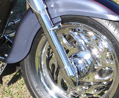 One of the top ten motorcycle chrome parts