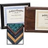 Photo of Certificate Holders & Plaques