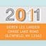 Photo of Graduation Address Labels