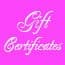 Photo of Gift Certificates