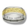 Photo of Sculpted Wedding Bands