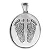 Photo of Standard Sterling Silver Hand/Footprint Charm