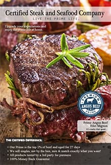 Certified Steak & Seafood