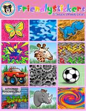Friendly Stickers