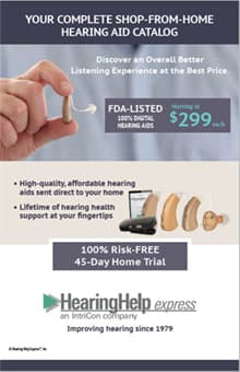 Hearing Help Express catalog cover