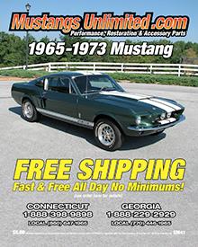 Mustangs Unlimited catalog cover