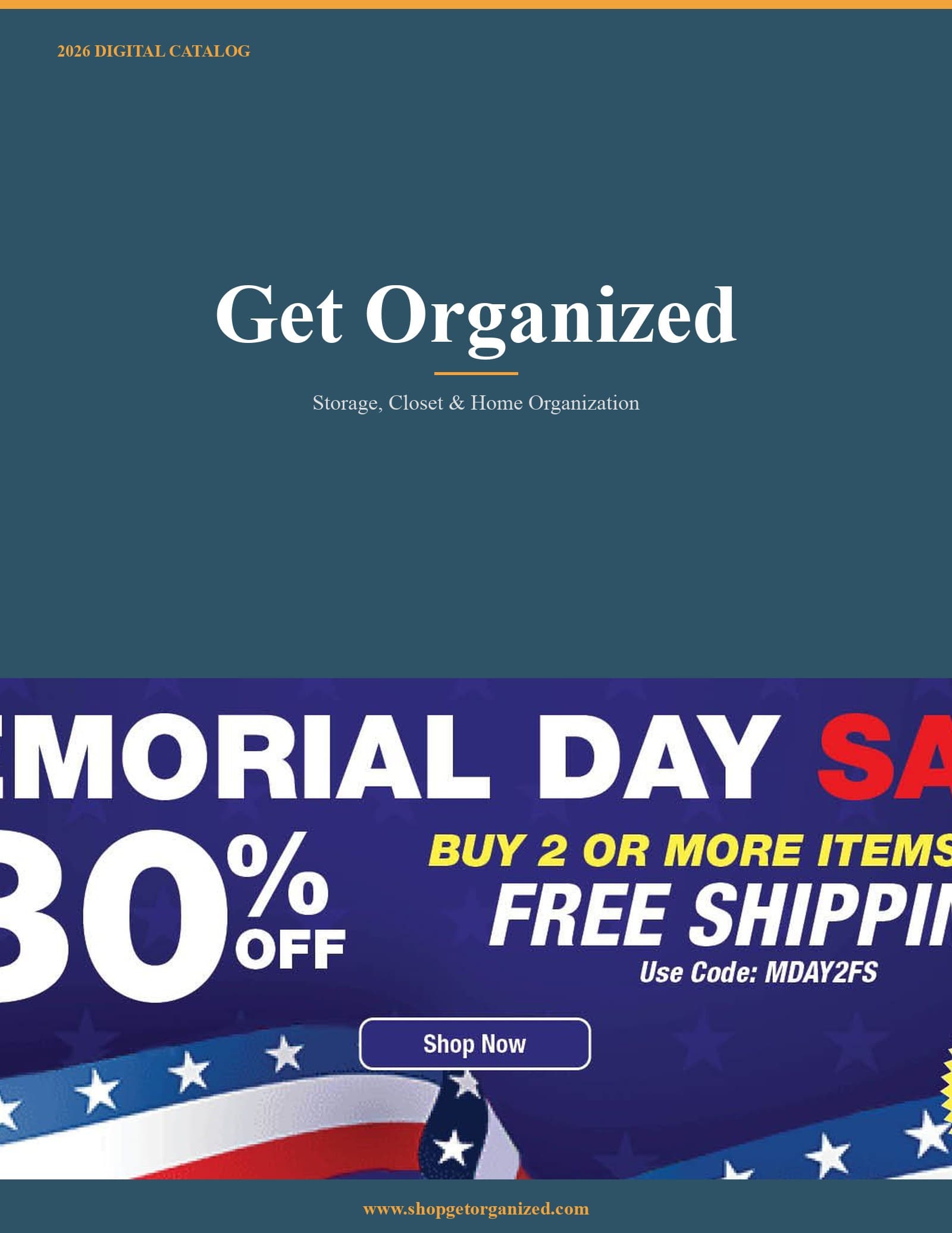 Get Organized 2026 Catalog
