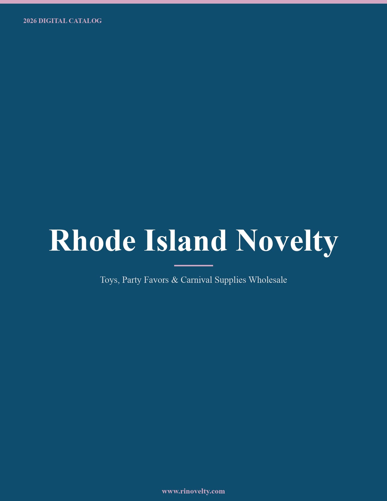 Rhode Island Novelty 2026 Catalog