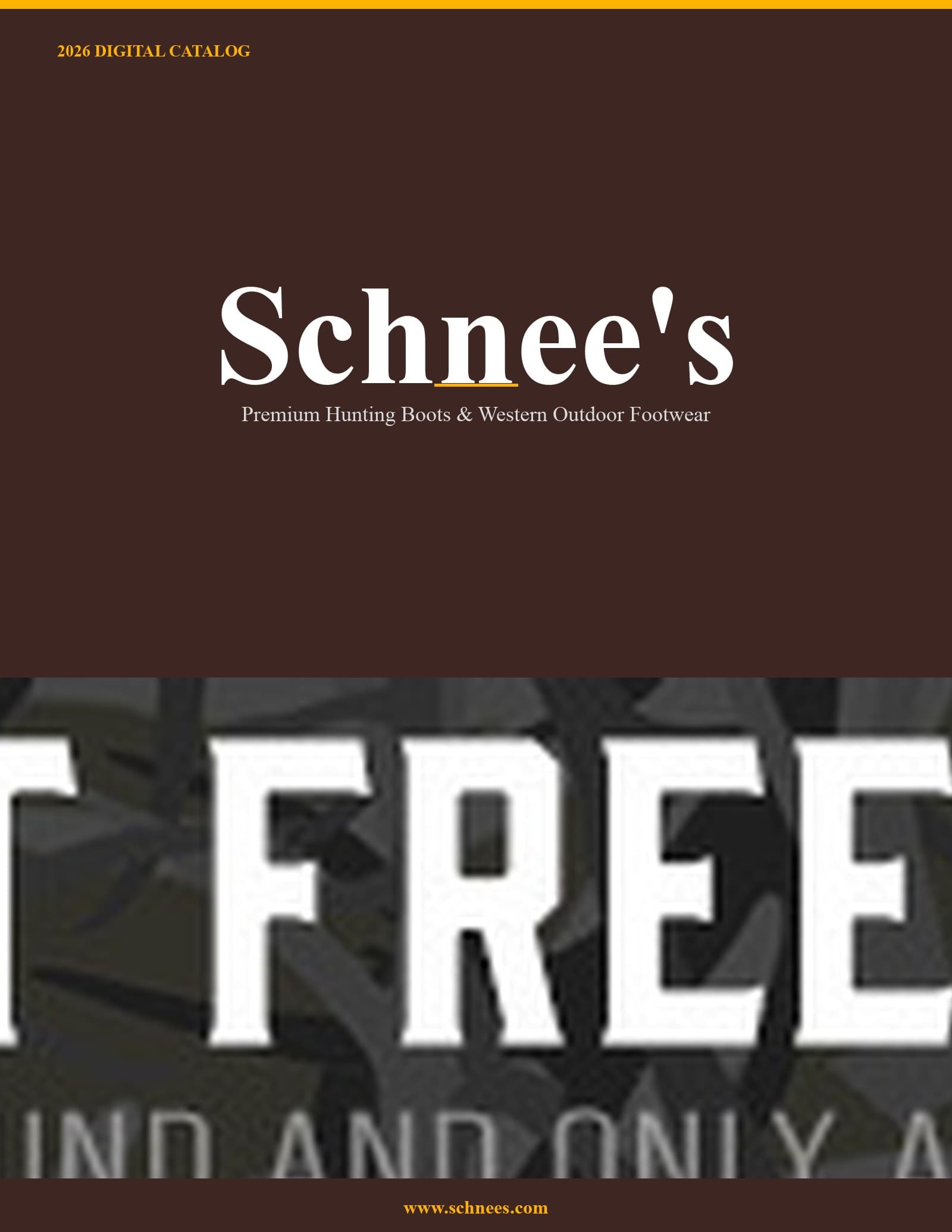 Schnee's 2026 Catalog