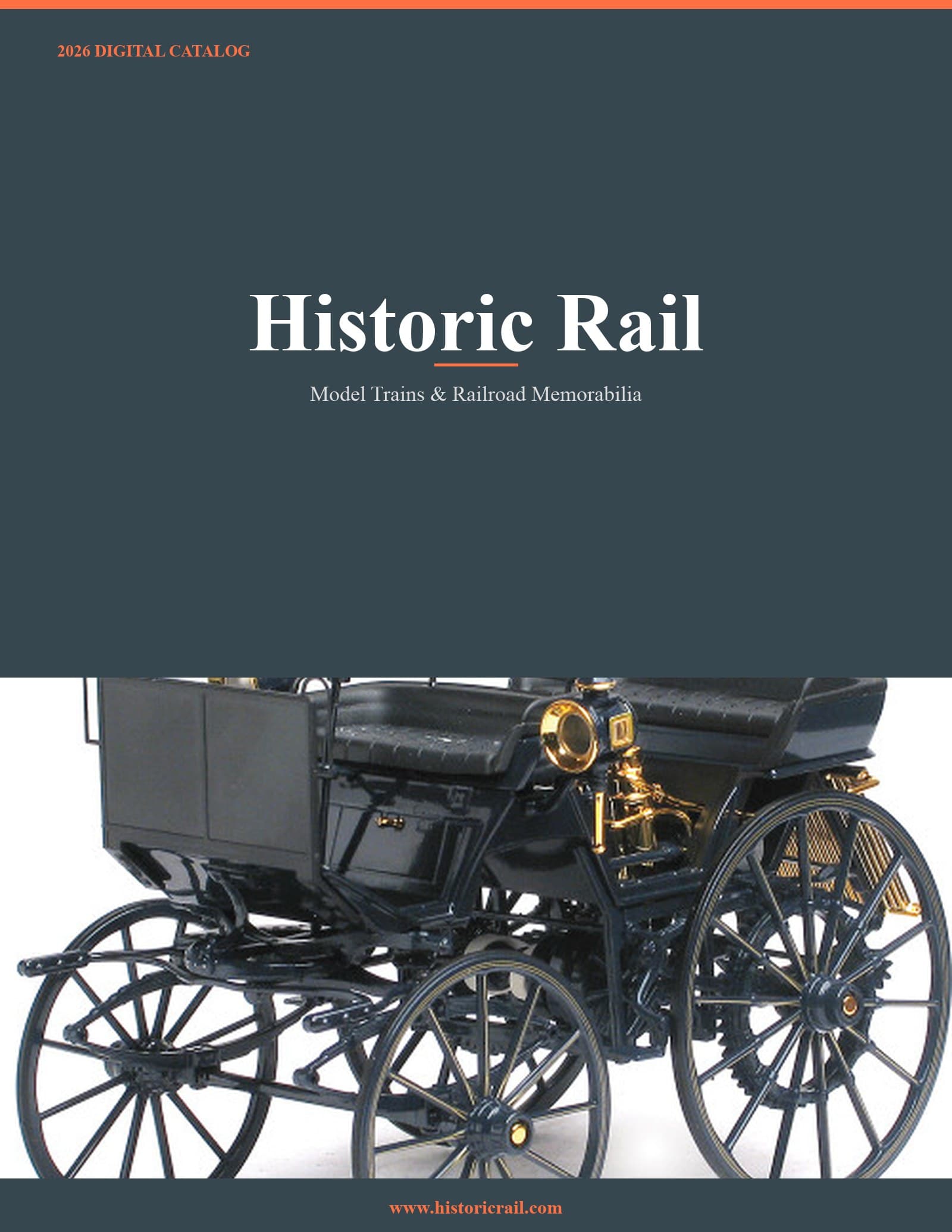 Historic Rail 2026 Catalog