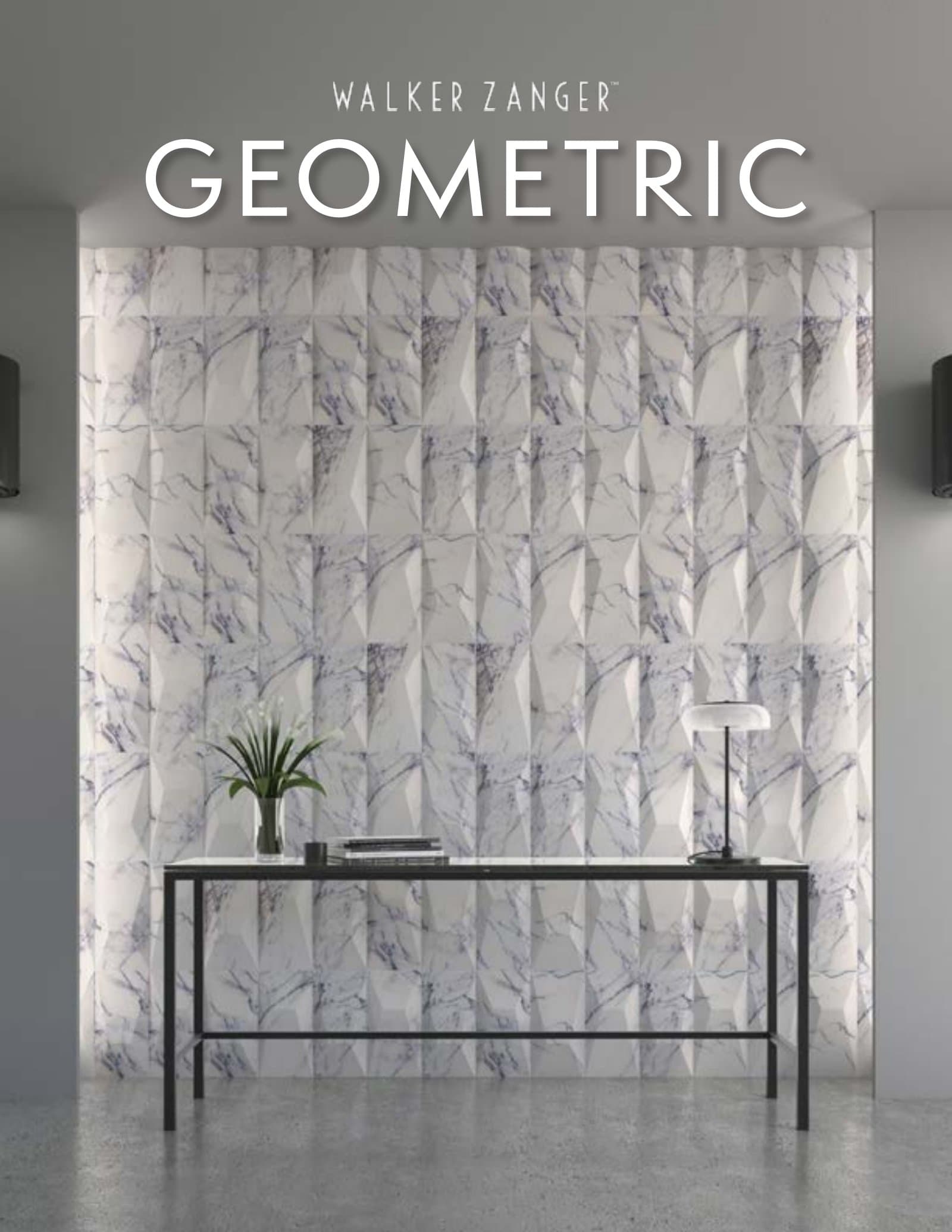 Walker Zanger Geometric Collection — Hex, Diamond & Pattern Tile