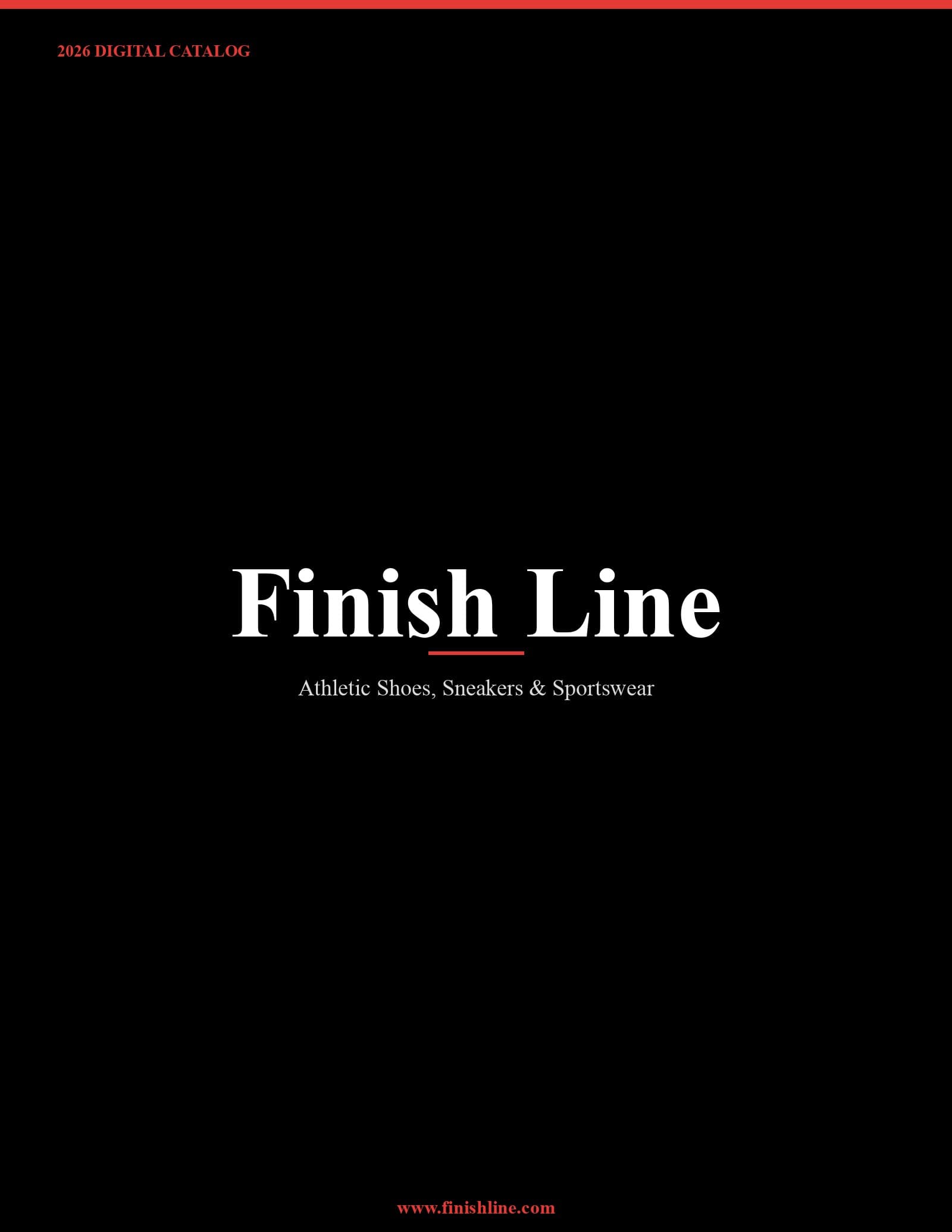 Finish Line 2026 Catalog