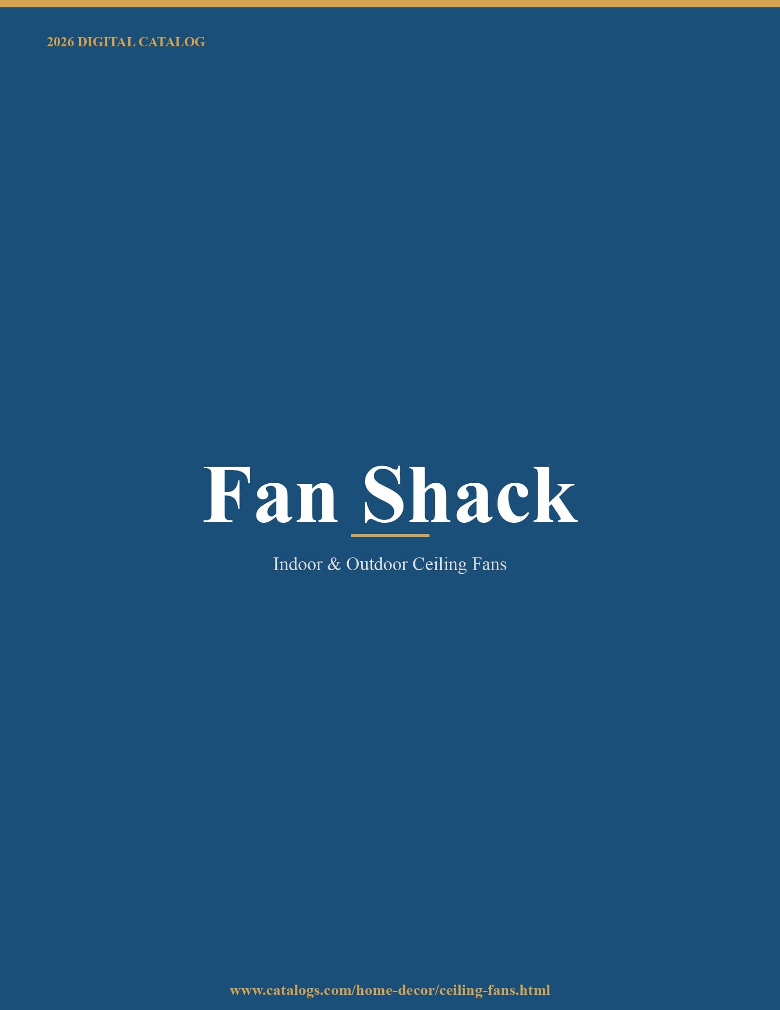 Fan Shack 2026 Catalog