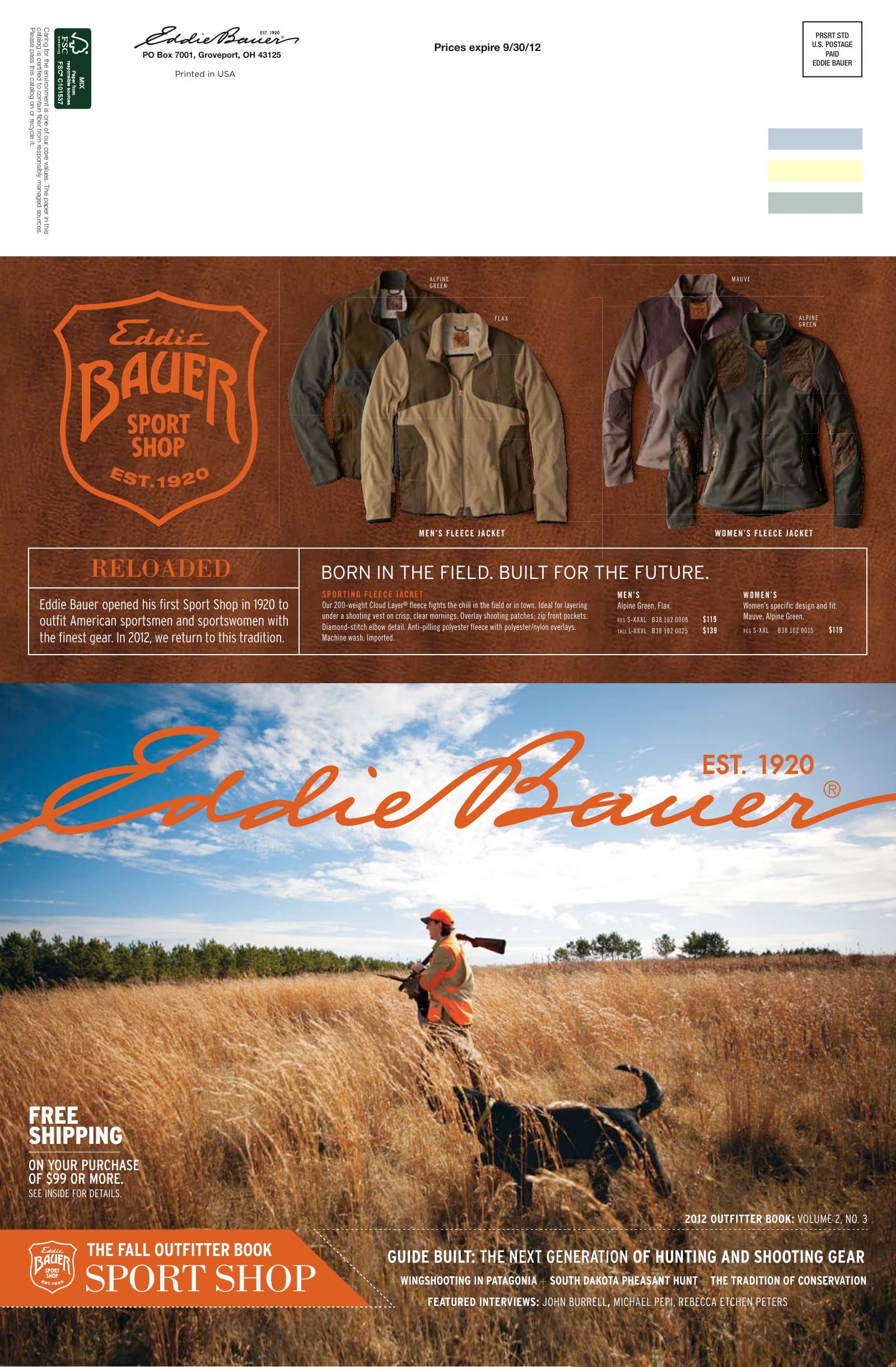 Eddie Bauer Fall Outfitter Catalog