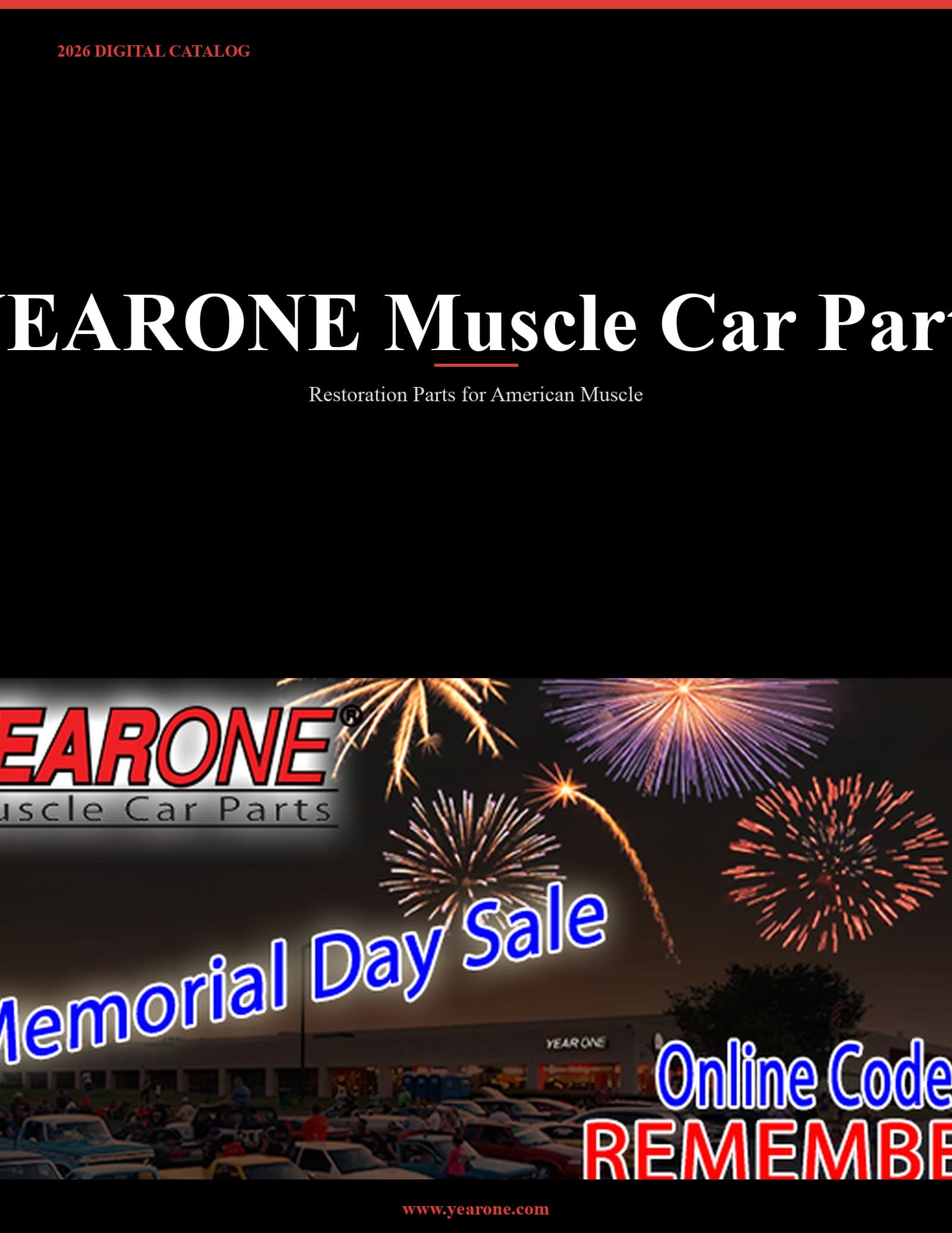YEARONE Muscle Car Parts 2026 Catalog