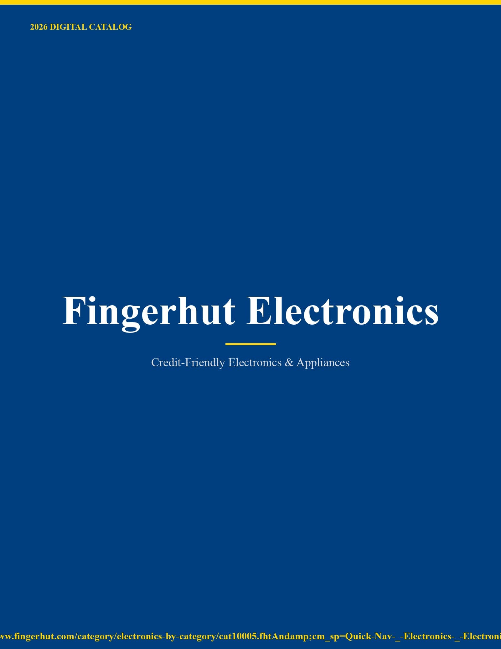 Fingerhut Electronics 2026 Catalog