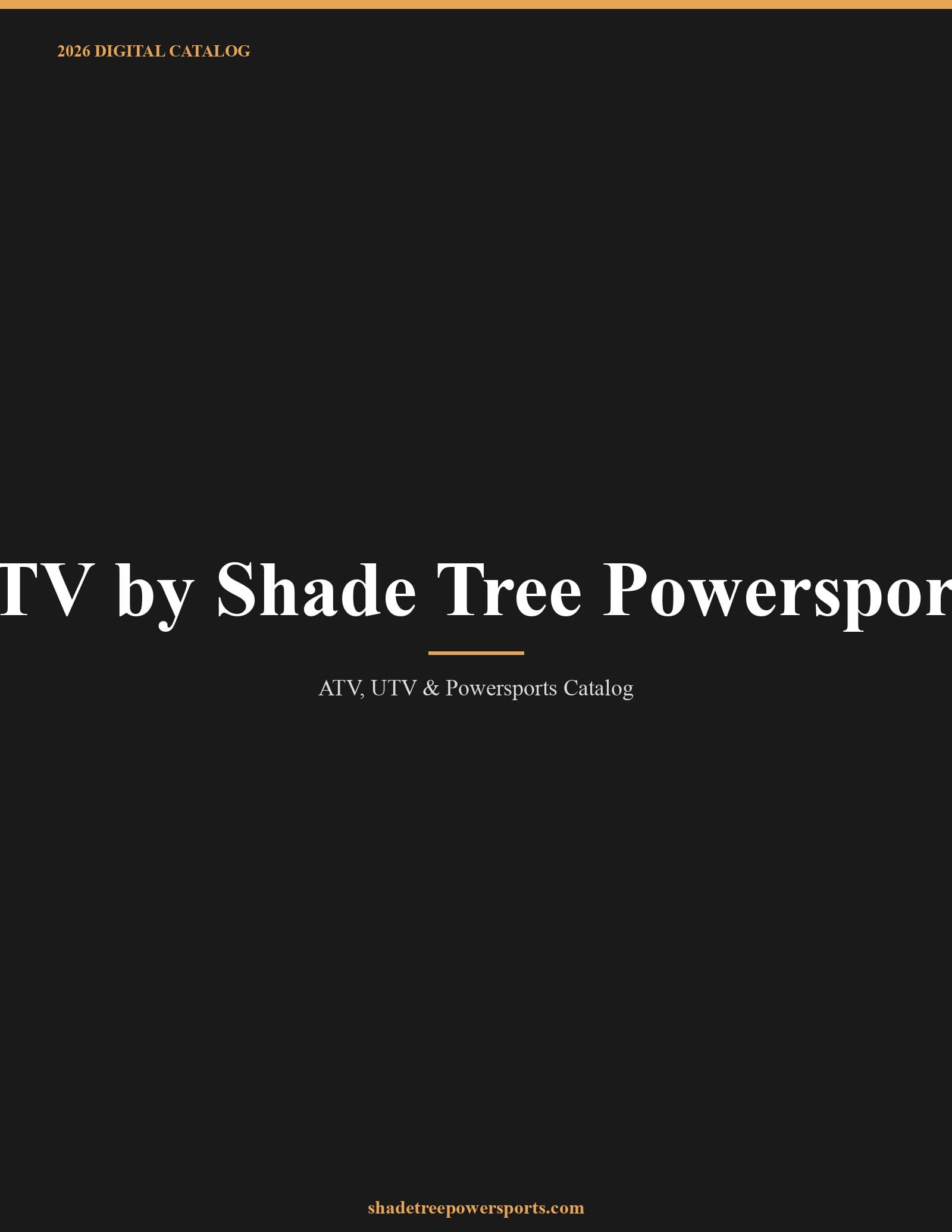 ATV by Shade Tree Powersports 2026 Catalog