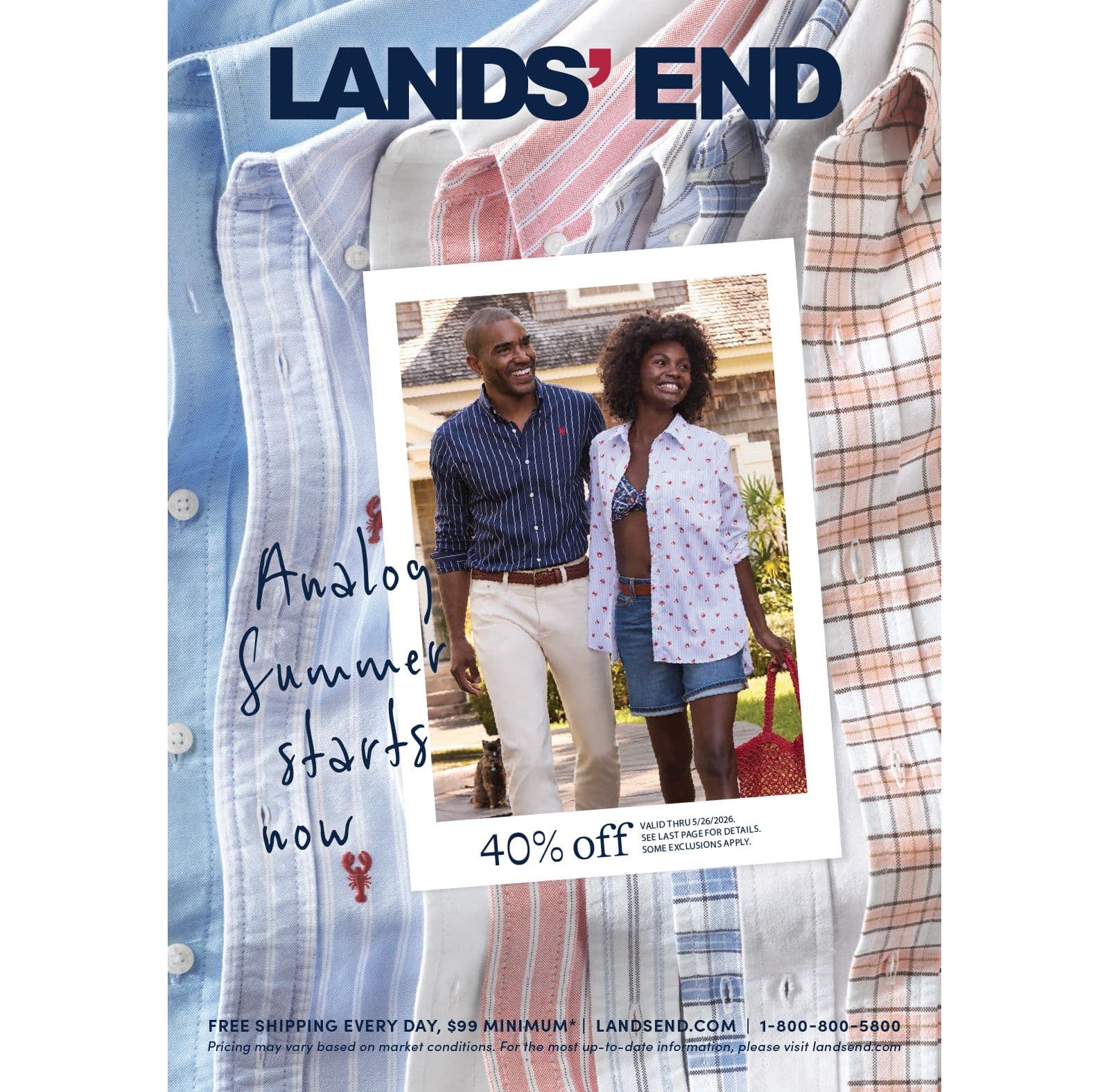 Lands' End Men's 2026 Catalog