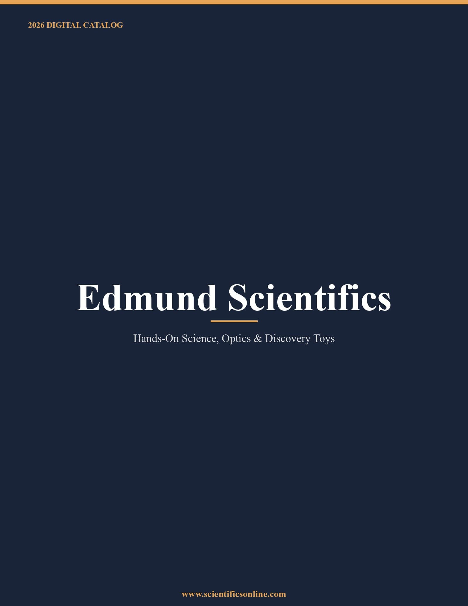 Edmund Scientifics 2026 Catalog