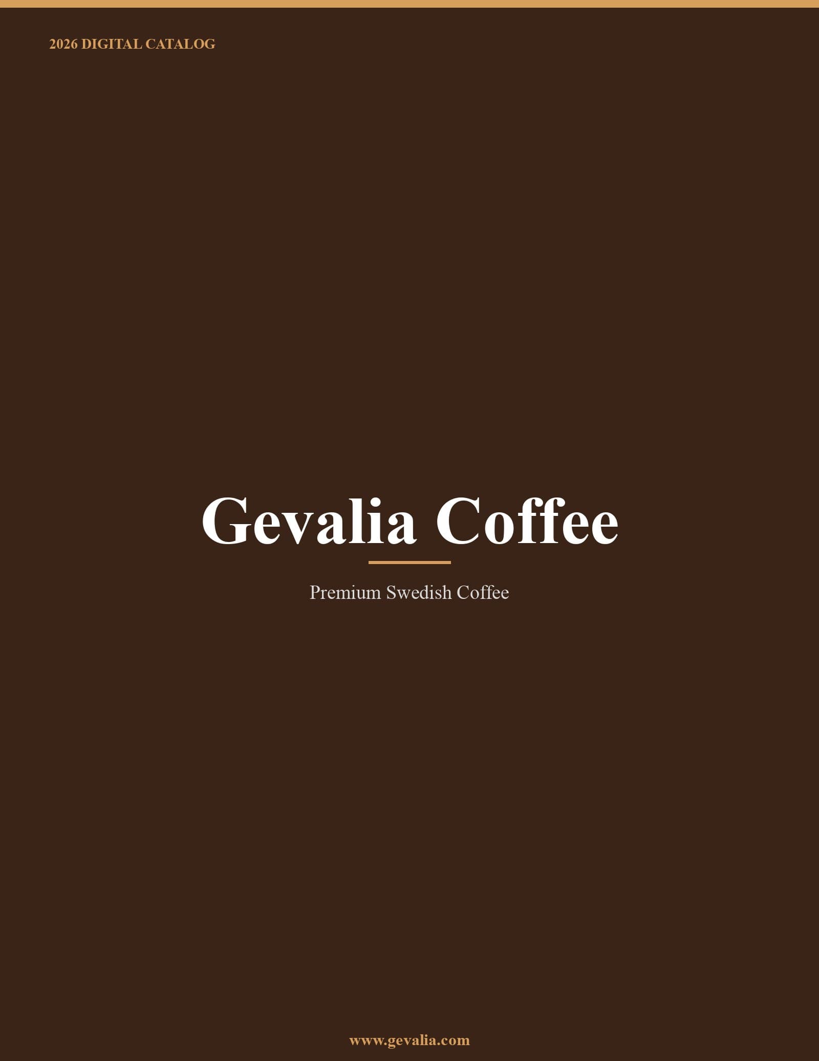 Gevalia Coffee 2026 Catalog
